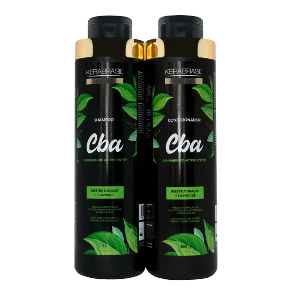 KIT SHAMPOO (1L) E CONDICIONADOR (800ML) CBA