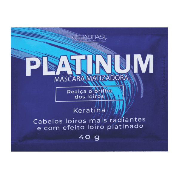 MÁSCARA MATIZADORA PLATINUM 40G