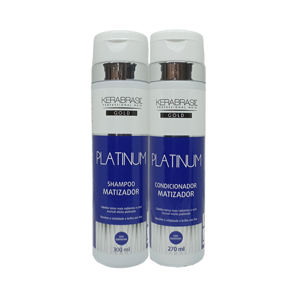 KIT SH E COND MATIZADOR PLATINUM 300ml/270ml