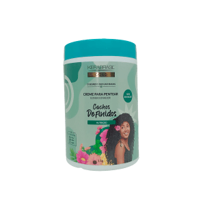 CREME DE PENTEAR KERABRASIL GOLD CACHOS DEFINIDOS 1KG