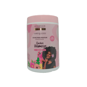 CREME DE PENTEAR KERABRASIL GOLD CACHOS VOLUMOSOS 1KG